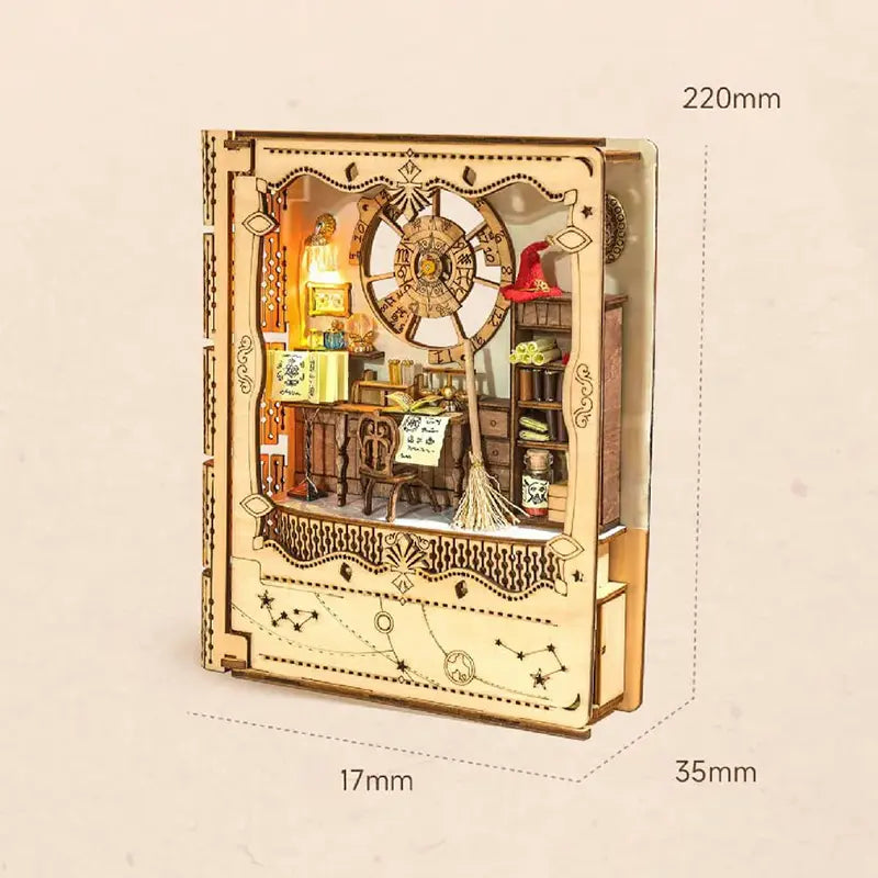 3D Magic Book | DIY Miniature Dollhouse and Photo Frame Kit - CraftoyX