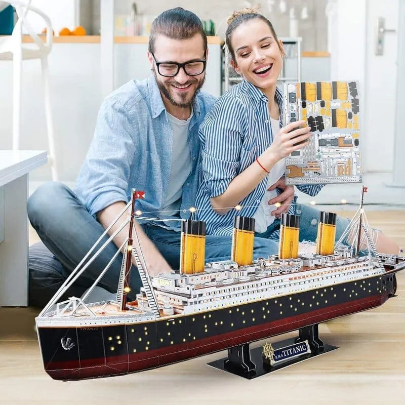 by craftoyx 3d puzzle titanic gift set