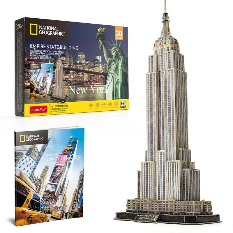 3D Puzzles | Empire State Building - CraftoyX