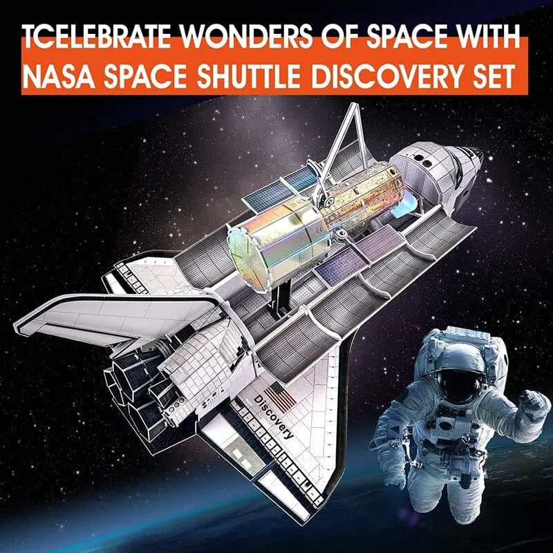 3D Puzzles | NASA Space Shuttle Discovery - CraftoyX