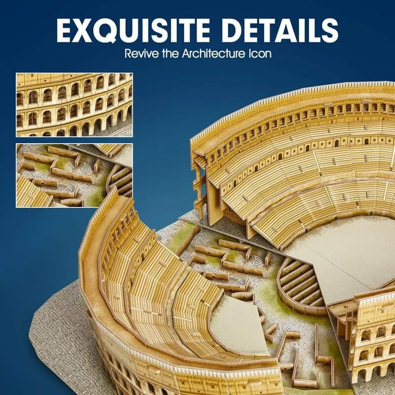 3D Puzzles | Rome Colosseum - National Geographic - CraftoyX