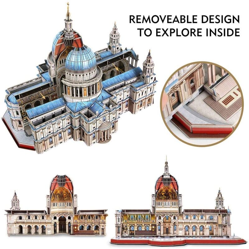 3D Puzzles | LED Large Saint Paul's Cathedral