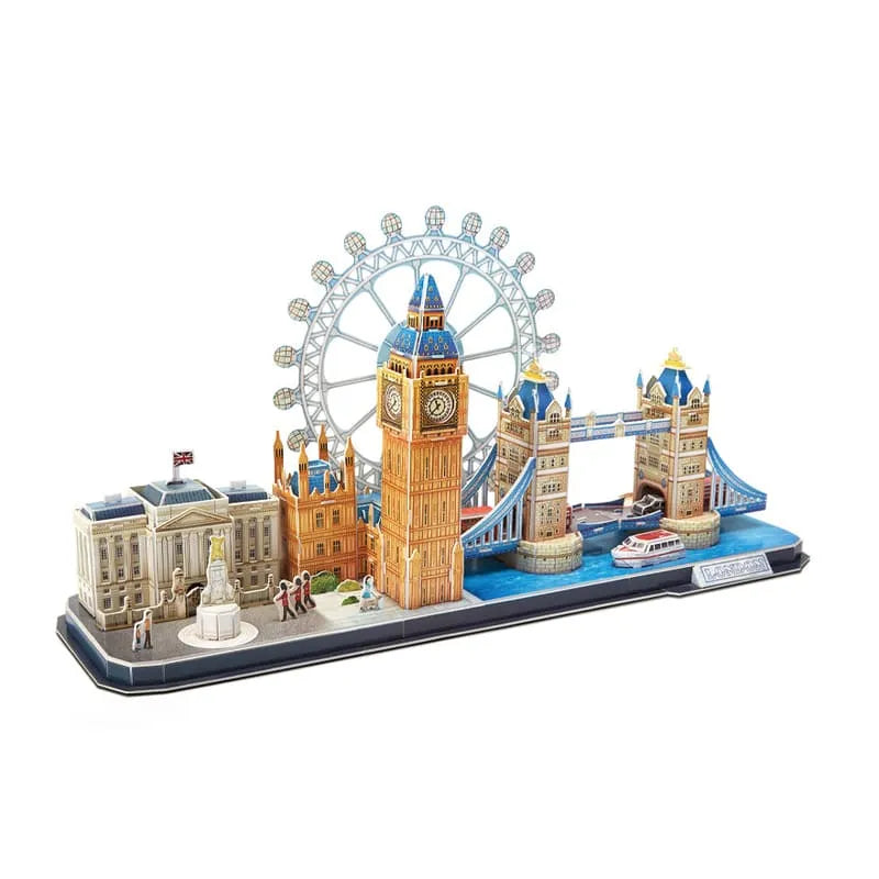 Puzzle 3D | London Cityline Architecture - CraftoyX