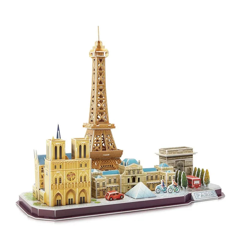 3D Puzzles | Paris Cityline Architecture - CraftoyX