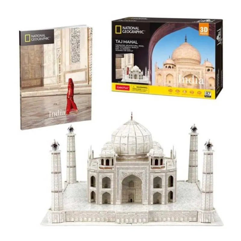 Puzzle 3D | Taj Mahal - National Geographic - CraftoyX