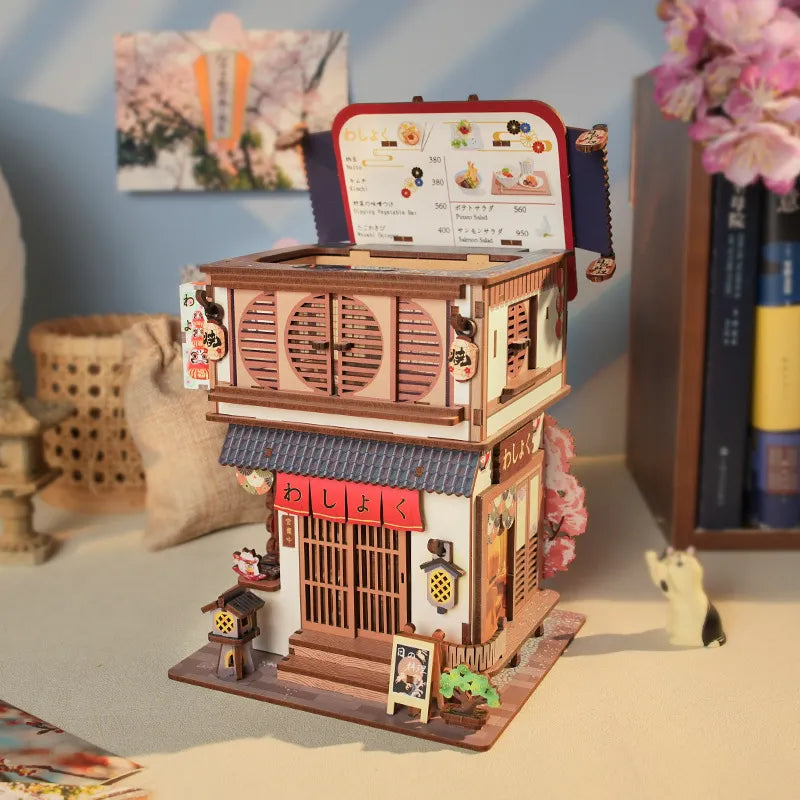 3D Wooden Puzzle kit | Cuisine Restaurant-CraftoyX