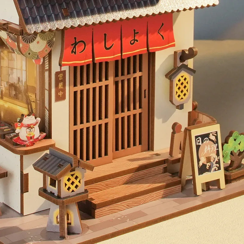 3D Wooden Puzzle kit | Cuisine Restaurant-CraftoyX