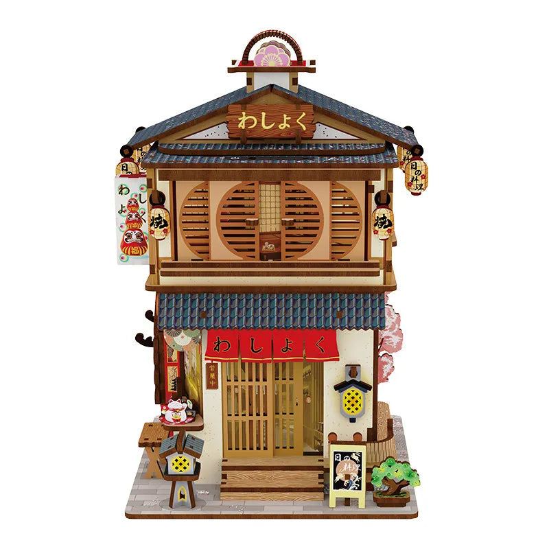 3D Wooden Puzzle kit | Cuisine Restaurant-CraftoyX