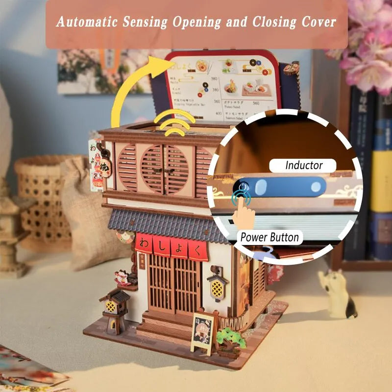 3D Wooden Puzzle kit | Cuisine Restaurant-CraftoyX