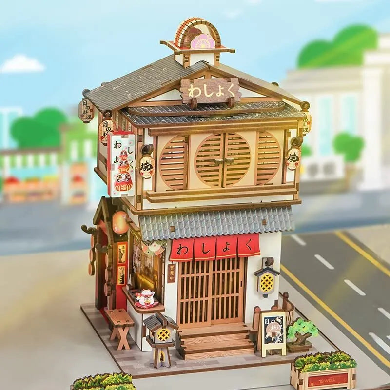 3D Wooden Puzzle kit | Cuisine Restaurant-CraftoyX