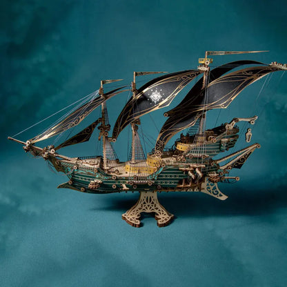 3D Wooden Puzzle | Epic Sailing Ship - Lord of Mysteries-CraftoyX