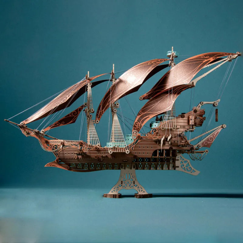 3D Wooden Puzzle | Epic Sailing Ship - Lord of Mysteries-CraftoyX