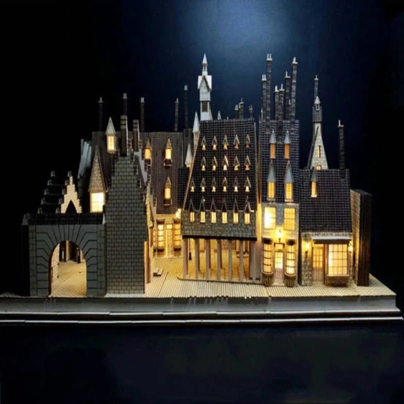 3D Wooden Puzzle Kit | Harry Potter Hogwarts Castle-CraftoyX