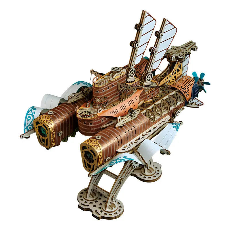 3D Wooden Puzzle | Spaceship Fantasy - 20,000 Leagues Under the Sea-CraftoyX