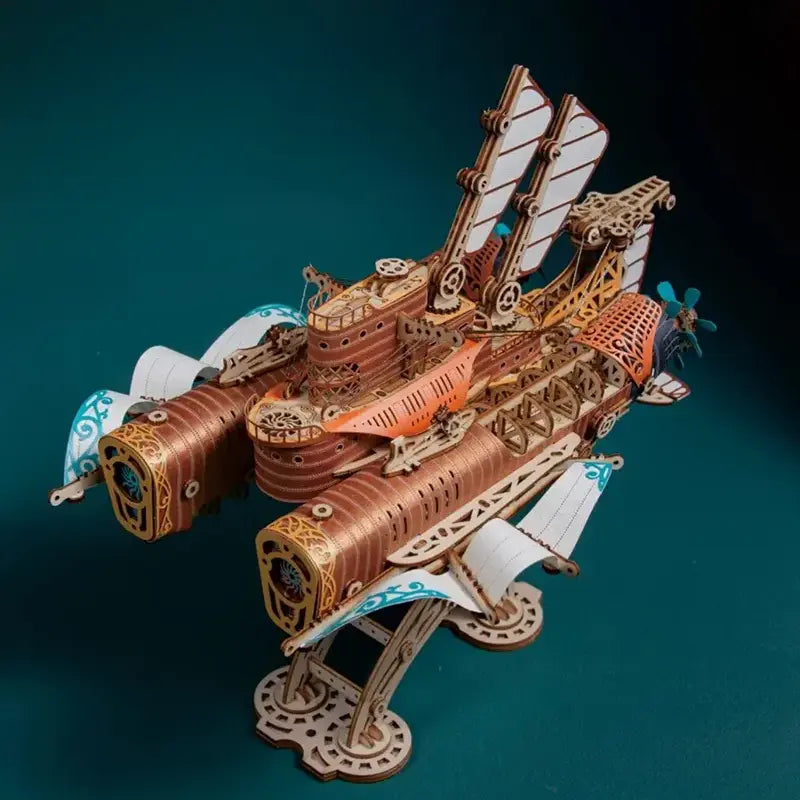 3D Wooden Puzzle | Spaceship Fantasy - 20,000 Leagues Under the Sea-CraftoyX