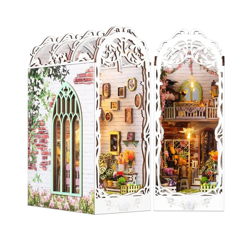 Book Nook Kit | Flower House - CraftoyX