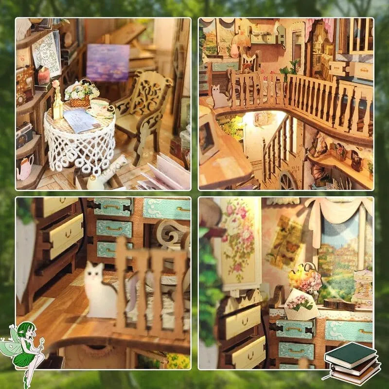 by craftoyx Countryside Diary Book Nook Kit Details 