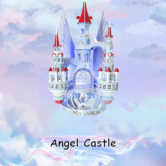 by craftoyx DIY Metal Puzzle Angel Castle Perfect Gift