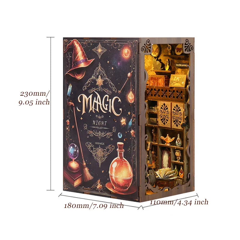 Book Nook Kit | Magic Night - CraftoyX