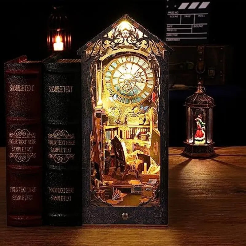 by craftoyx Enhanced Reading Experience Book Nook Detective Agency