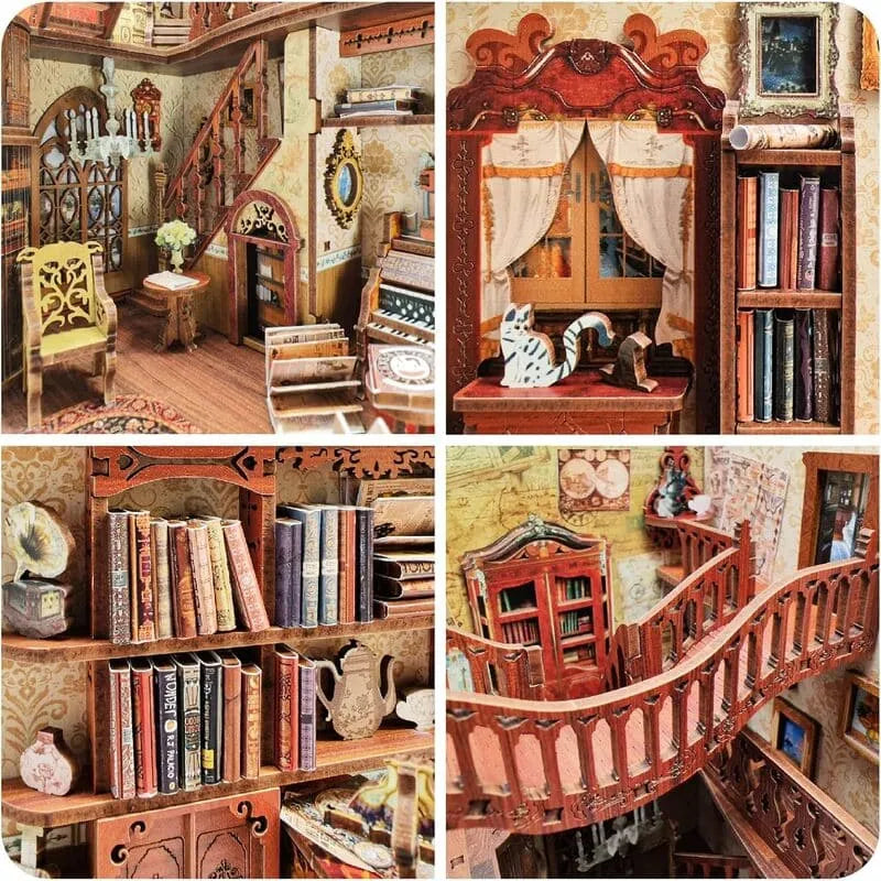 by craftoyx Exquisite Book Nooks Decor Accessories Magic World