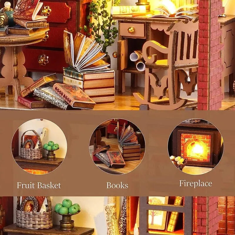 by craftoyx Exquisite DIY Mini Dollhouse Details Magic Shack 