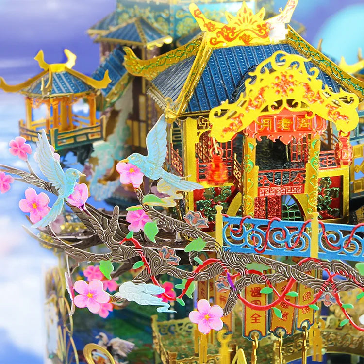 by craftoyx Luna Pavilion 3D Puzzle Intricate Details