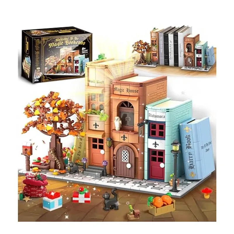 by craftoyx Magic Bookends Mini Dollhouse Model Building Set 