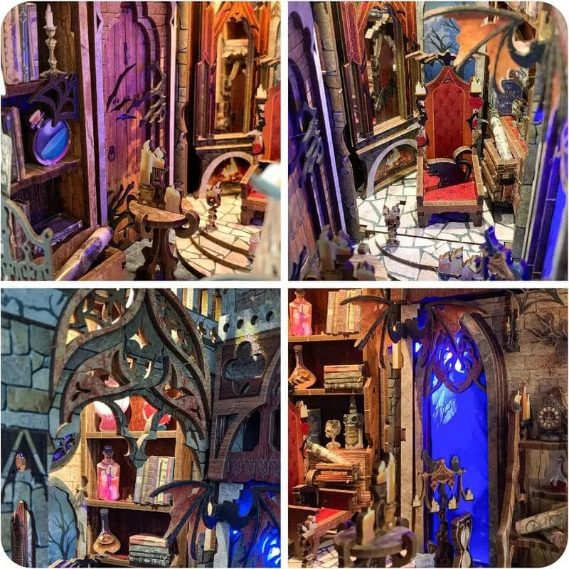 by craftoyx Miniature Dollhouse Kit Twilight Castle