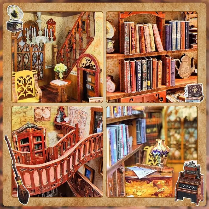 by craftoyx Premium Wooden Puzzles Kit Fine Craftsmanship Magic World