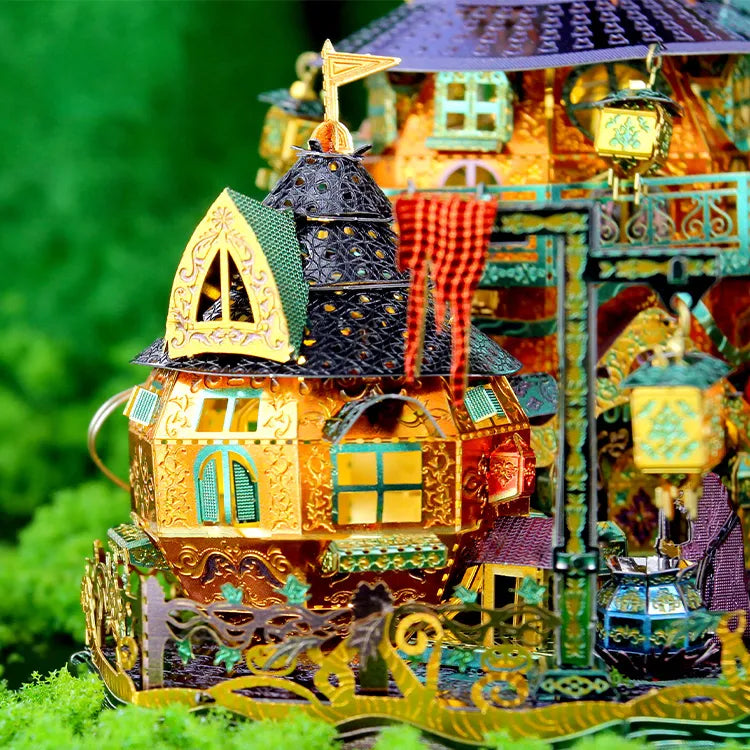 by craftoyx Pumpkin House 3D Puzzle Unleash Inner Artist