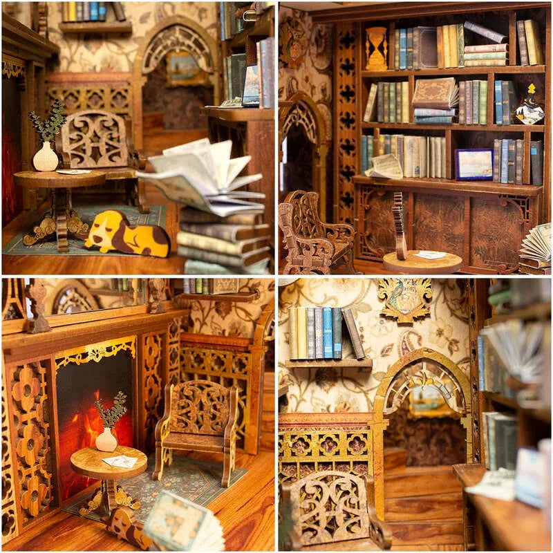 by craftoyx Book Nooks Unique Design Details Eternal Bookstore 