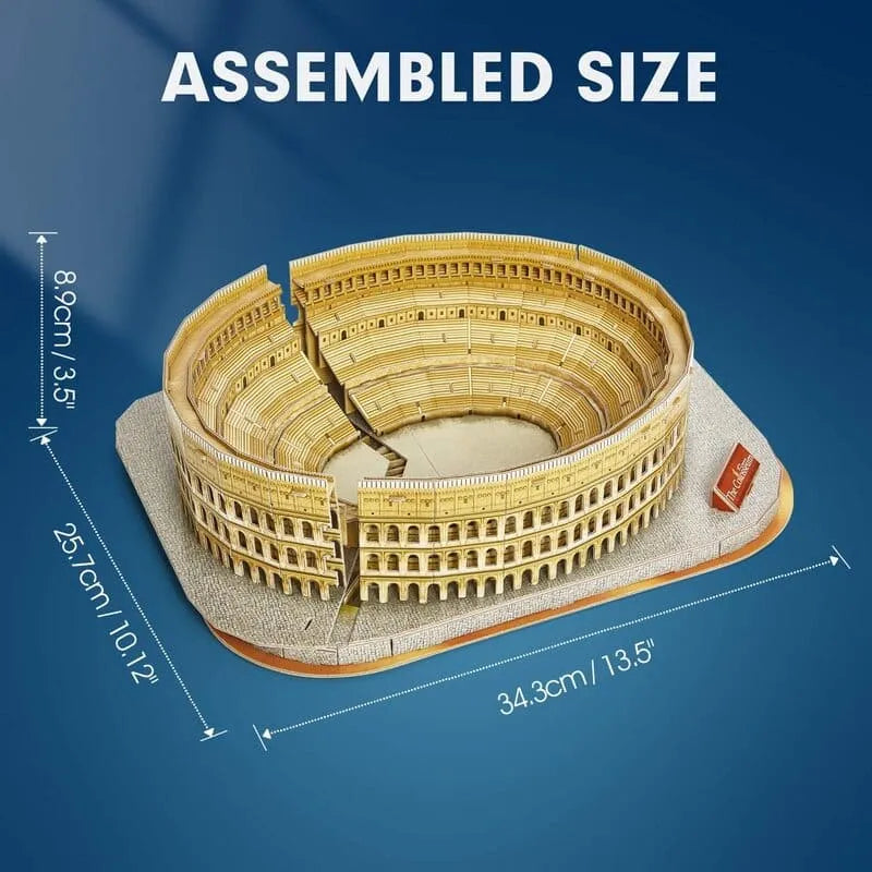 3D Puzzles | Rome Colosseum - National Geographic - CraftoyX