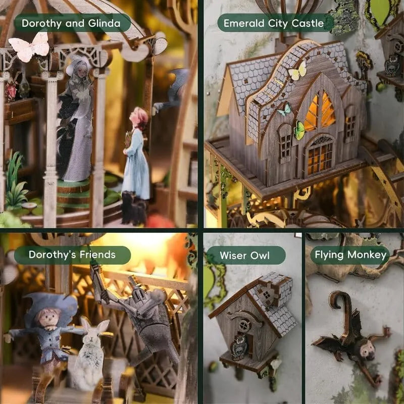 Book Nook Kit | Dorothy's Journey - CraftoyX