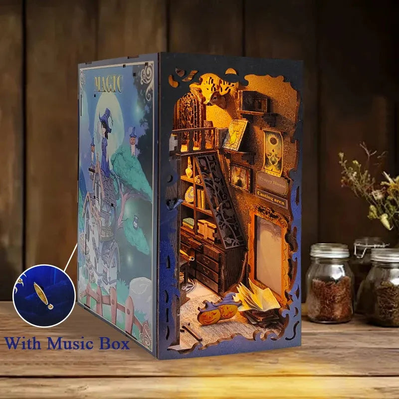 DIY Book Nook Kit | Magic School - CraftoyX