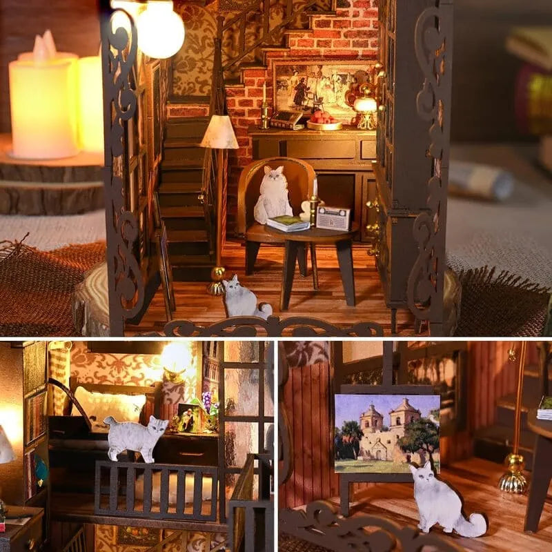 Book Nook Kit | No.9 Secret Castle Ⅱ - CraftoyX