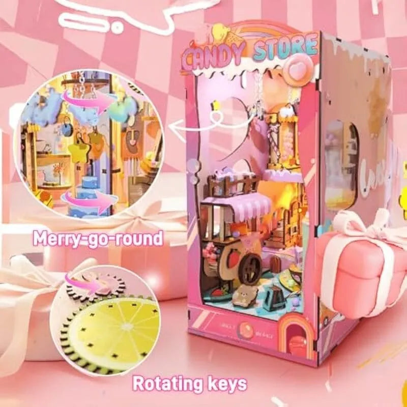 Book Nook Kit | Candy Store - CraftoyX