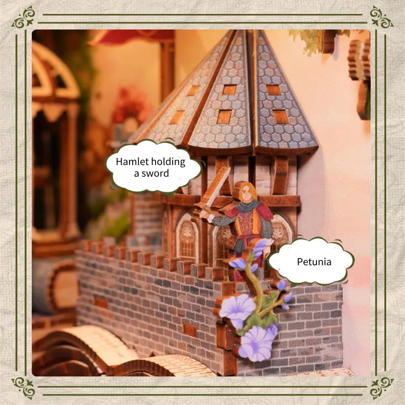 Book Nook Kit | Shakespeare's Verse-CraftoyX