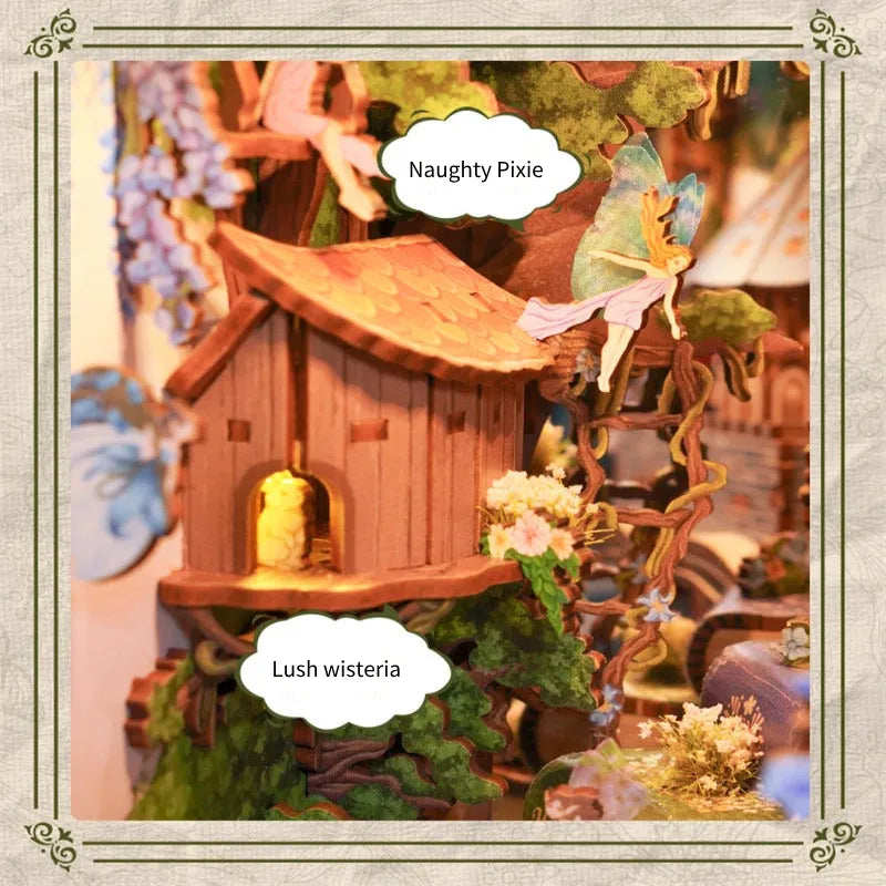 Book Nook Kit | Shakespeare's Verse-CraftoyX