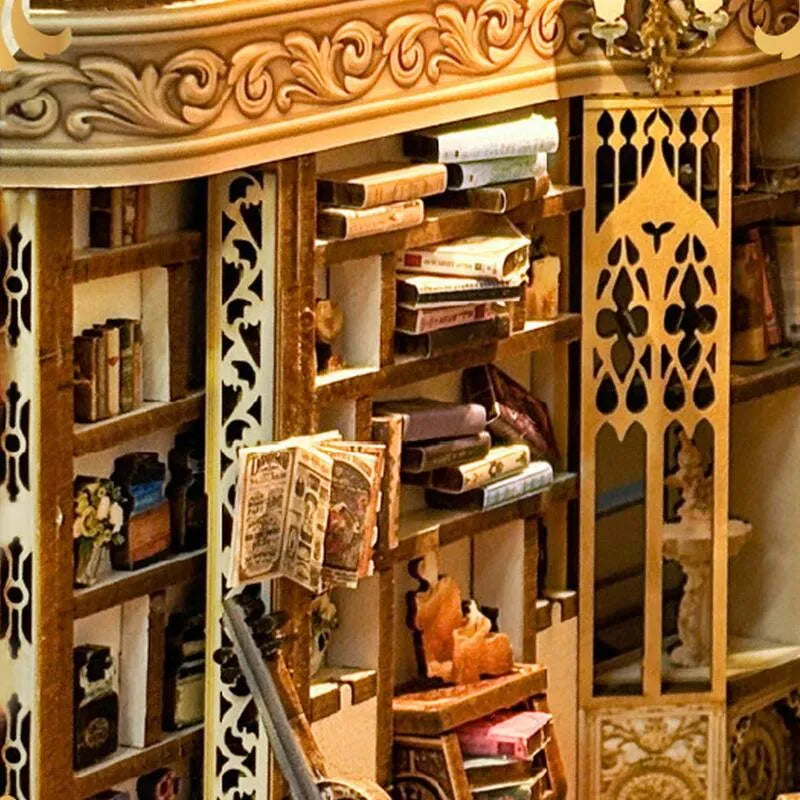 DIY Book Nook Kit | Baroque Dreams-CraftoyX