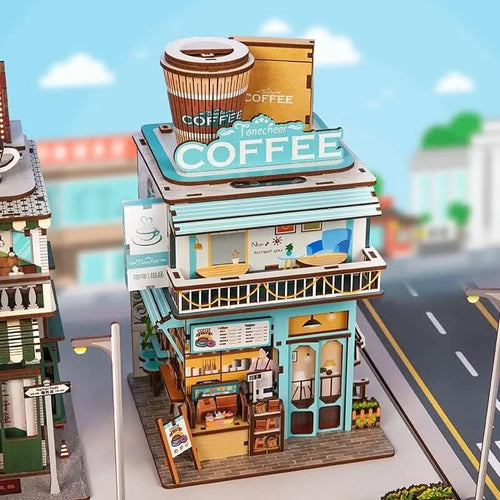 Book Nook Kit | Cape Coffee Shop - CraftoyX