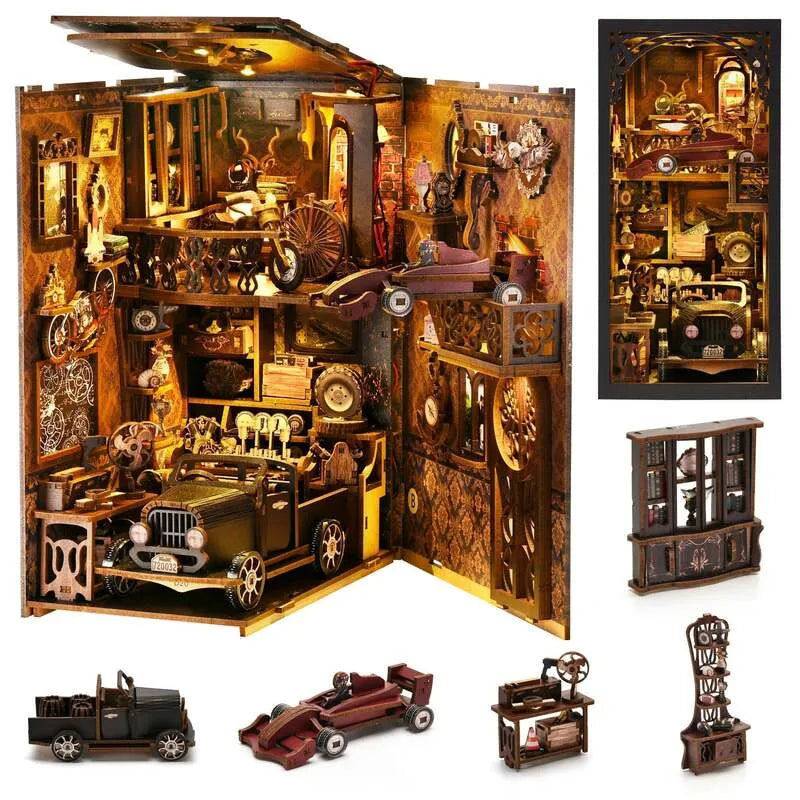 Book Nook Kit | Car Players-CraftoyX