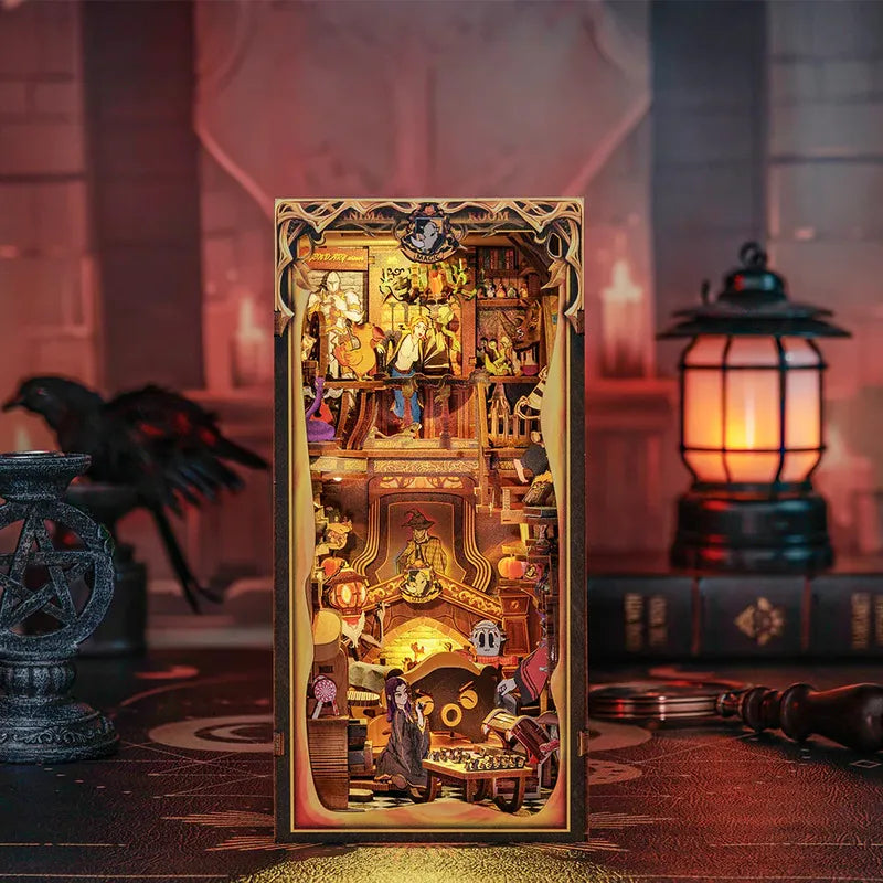 Book Nook Kit | Fantastic Animal Common Room-CraftoyX