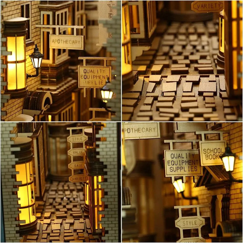 Book Nook Kit | Harry Potter Diagon Alley-CraftoyX