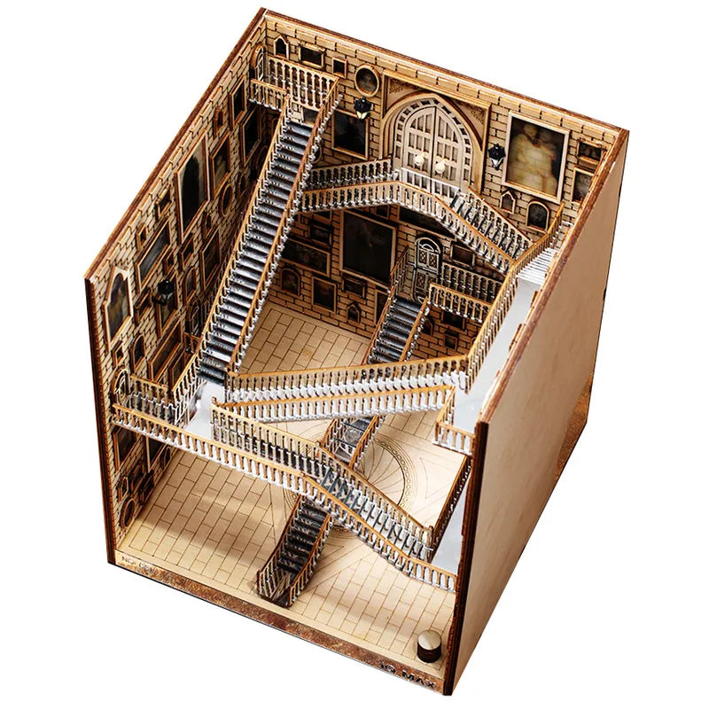 Book Nook Kit | Harry Potter Spiral Staircase-CraftoyX