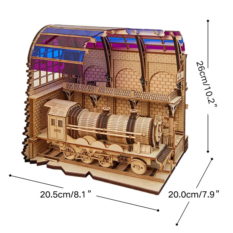 Book Nook Kit | Magic Nine and Three Quarters Platform-CraftoyX