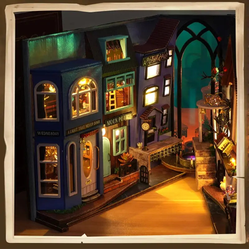 Book Nook Kit | Magic Spell Street-CraftoyX