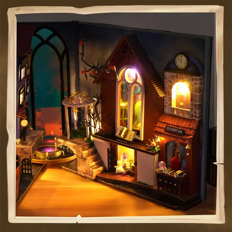 Book Nook Kit | Magic Spell Street-CraftoyX