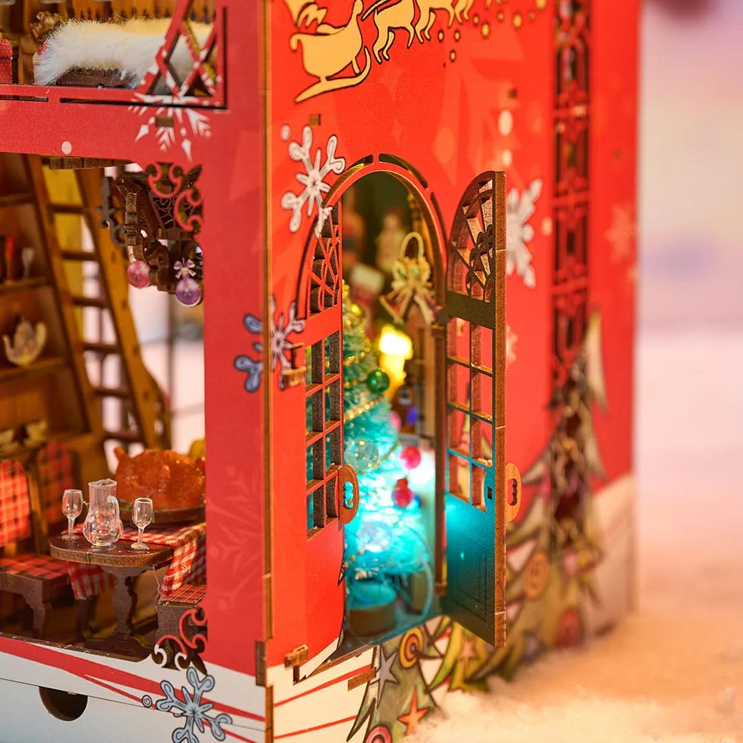 Book Nook Kit | Merry Christmas-CraftoyX