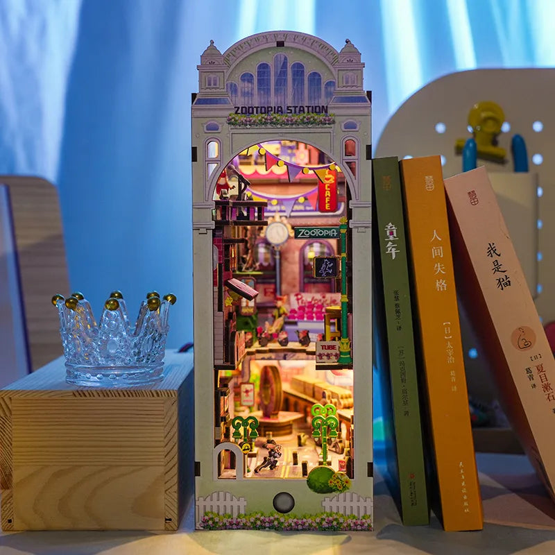 Book Nook Kit | Zootopia Station-CraftoyX